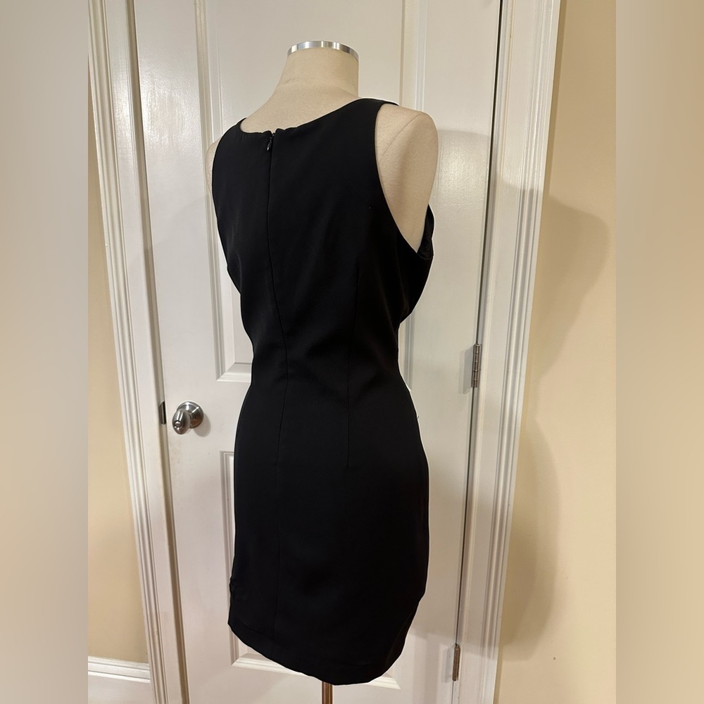 Laundry by Shelli Segal Sleeveless Black Dress – Size 10 - Picture 3 of 3